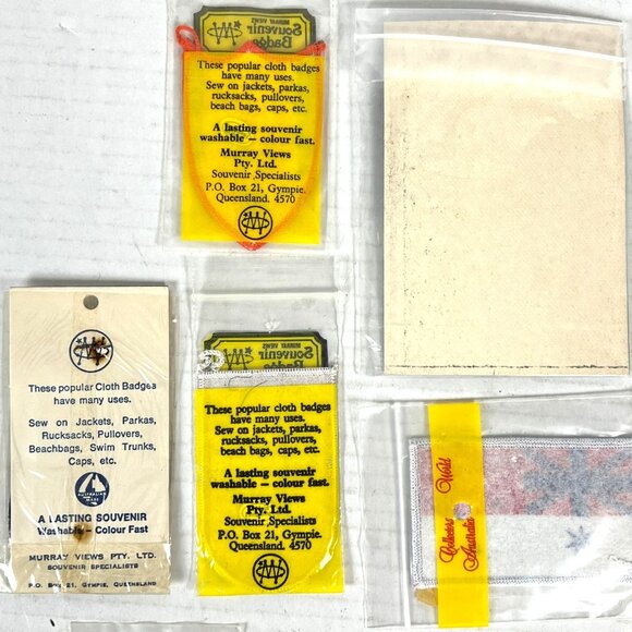 Australia Great Barrier Reef 14 Vtg Woven Badge Patch Lot NSW Cairns Queensland - Picture 8 of 9